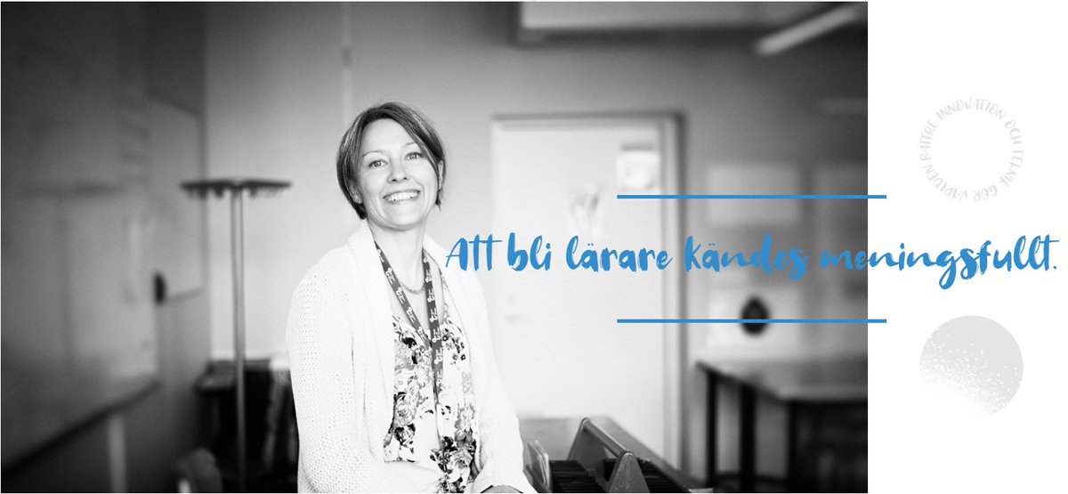 teknikforetagen's tweet photo. Den akuta #lärarbristen gör att allt fler chanser skapas för de som vill 
#byta #karriär och bli lärare. En som tagit steget är Anna Strid Arvidsson, före detta it-konsult. 
https://t.co/yymcXgRlbT @TeachforSweden https://t.co/FN0lEJj5xf