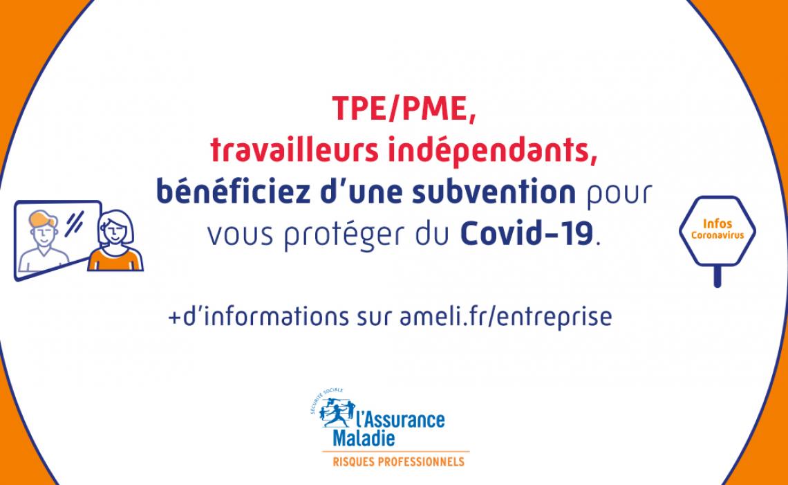 [Subventions] "Prévention Covid »
Une nouvelle aide de l’Assurance maladie pour les petites entreprises et les indépendants.

👉 C'est par ici: bit.ly/2LJ3BRa