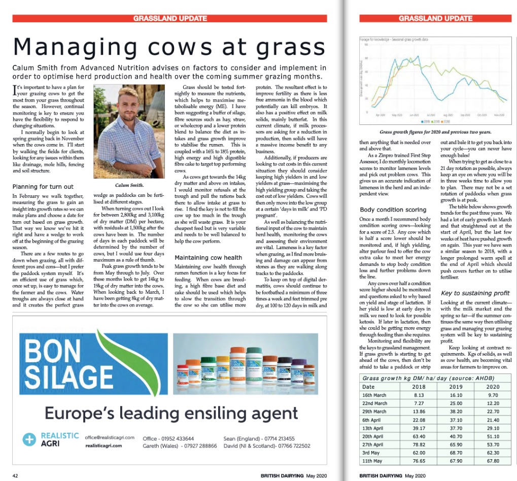 If you're interested in managing cows at grass, grab a cuppa and this month's <a href="/britishdairying/">British Dairying</a> to read the article from <a href="/ARN_CalumSmith/">Calum Smith</a> which focuses on animal health throughout the Spring and Summer.
#healthycows