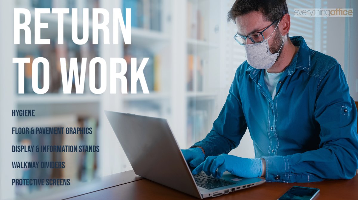 Talk to us today about getting your workplace ready
everythingoffice.co.uk
#returntowork #PPE #SocialDistancing #everythingoffice
