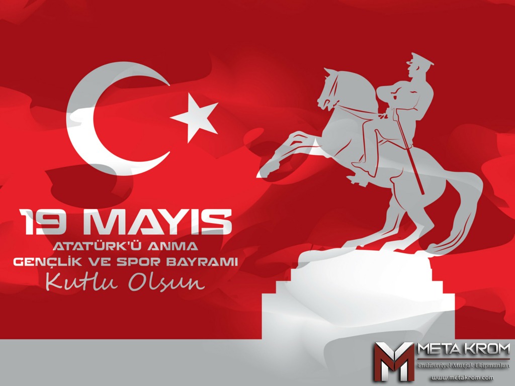 MetakromMutfak's tweet photo. Ne Mutlu Türk'üm Diyene! 🇹🇷

19 Mayıs Atatürk'ü Anma Gençlik Ve Spor Bayramı Kutlu Olsun.

#19mayıs #atatürk #19mayısatatürküanmagençlikvesporbayramı #metakrom #izmir #karabağlar #profesyonelmutfak #profesyonelpişiriciler #proje #paslanmaz #kromdavlumbaz #kromçorbalık #krom https://t.co/2vTWN3cUqg