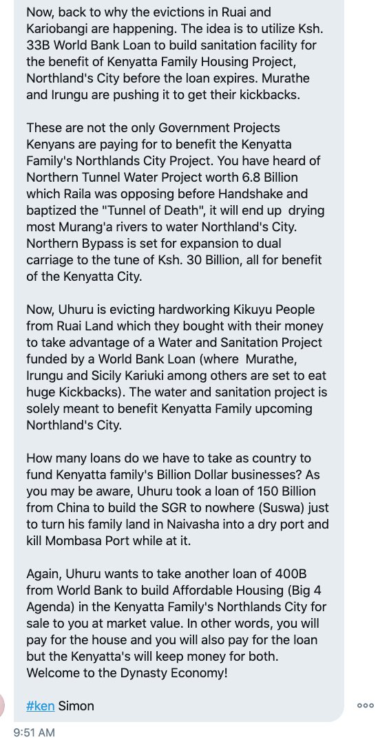 bonifacemwangi's tweet photo. Someone sent this via DM. RE: Ruai Evictions. @DavidNdii what's your take? https://t.co/HW9LHsO31C