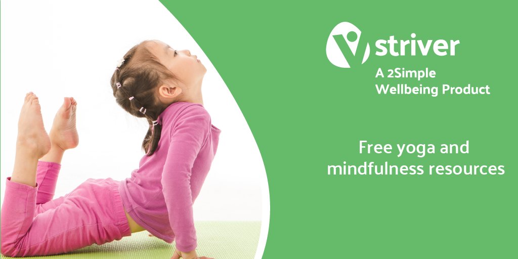 2SimpleSoftware's tweet photo. Today our #MentalHealthAwarenessWeek resource comes from Striver, our PE and Wellbeing platform. 

Download our free #Yoga and #Mindfulness lesson plans to relax from home 👉 https://t.co/YXOdKpdfRh 

#KindnessMatters https://t.co/6YbG0W2sjr