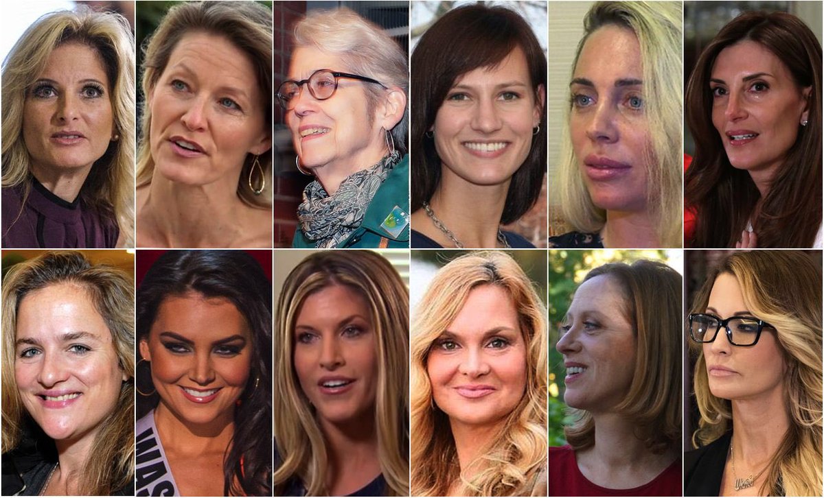 amparonakagawa1's tweet photo. @polkguy79 @JoeBiden @VanityFair @MSNBC @nytimes @NBCNews @JoeNBC @morningmika
#TrumpTheSexualPredator
#TrumpCriminalBehavior
The 25 women who have accused Trump of sexual misconduct
https://t.co/gfVNLvdiTD https://t.co/pIP6E0PCEi