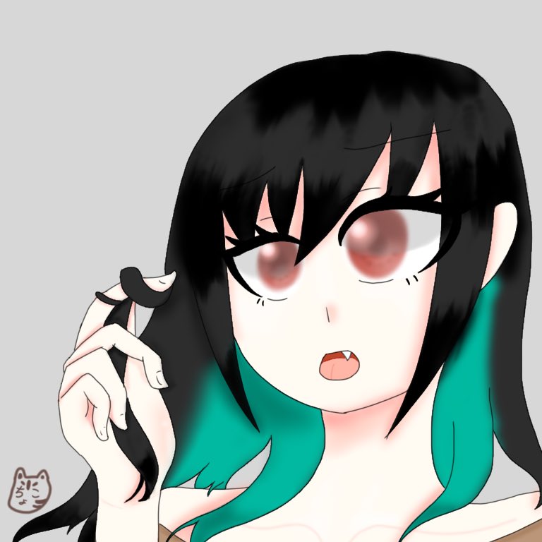 ちょこ 髪をくるくるしてる女の子 いつか髪染めてみたい 絵描きさんとつながりたい 絵描きさんと仲良くなりたい イラスト T Co Owbfj0r3q6 Twitter