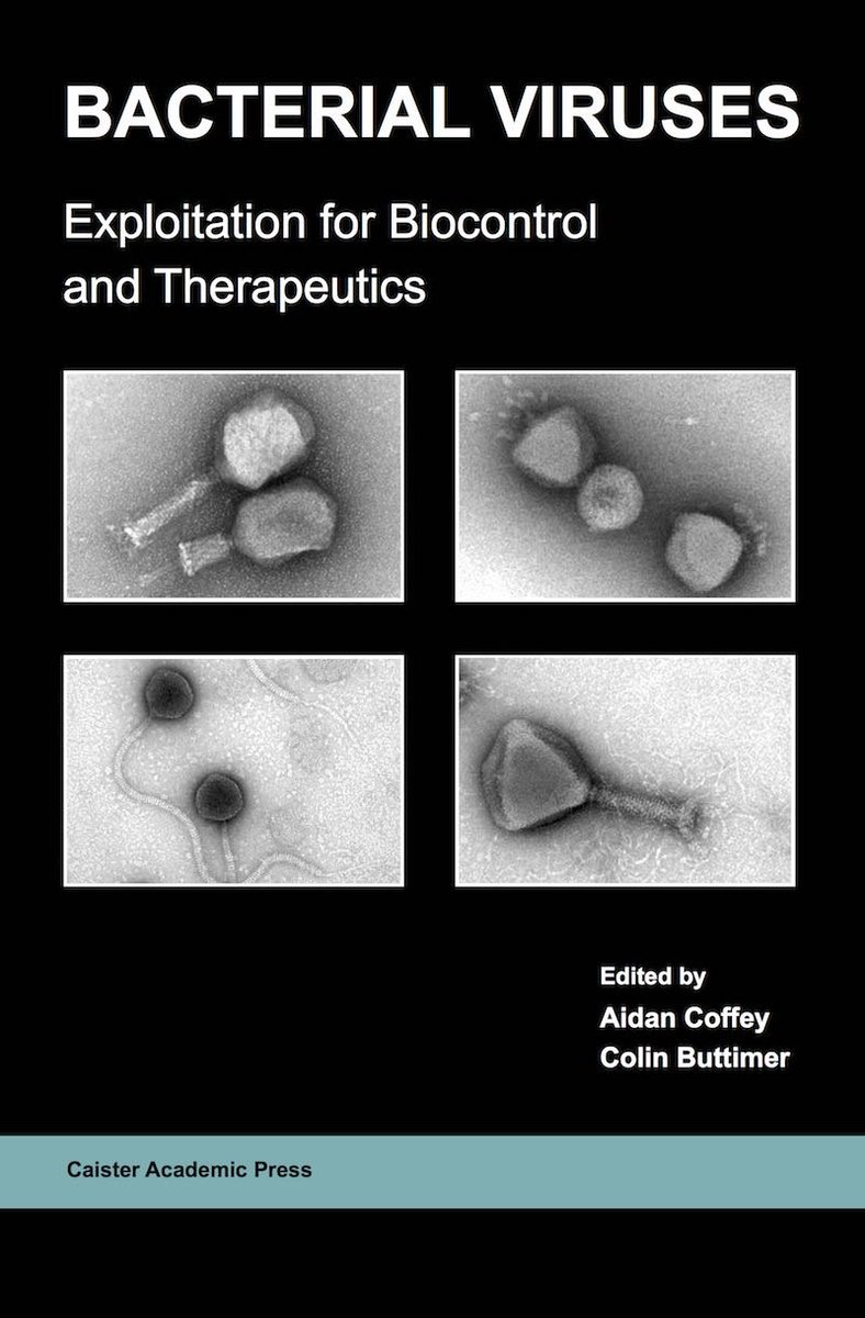 Happy to have contributed to this new book caister.com/bacterialvirus… edited by Aidan Coffey and Colin Buttimer #phage #lysin #Gramnegative #bacteria #antibiotics