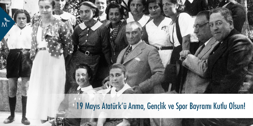 19 Mayıs Atatürk'ü Anma, Gençlik ve Spor Bayramı kutlu olsun! #19MAYIS #themarmara