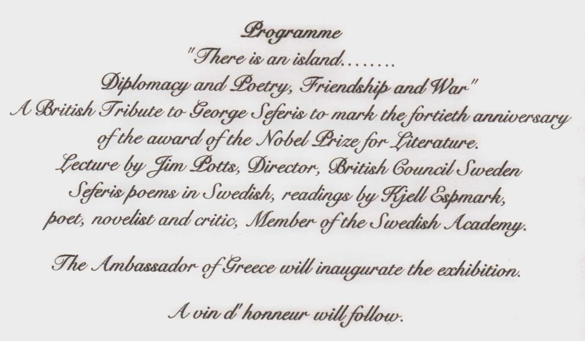 DorsetWriter's tweet photo. #GeorgeSeferis #BernardSpencer #NanosValaoritis #LawrenceDurrell #RexWarner #TheKingOfAsineAndOtherPoems1948
"A little further
And we shall see the almond trees in blossom
The marble shining in the sun
The sea rippling"
@DurrellSociety @CorfuArts @byron_society @ByronSociety https://t.co/pM1KopKC6G