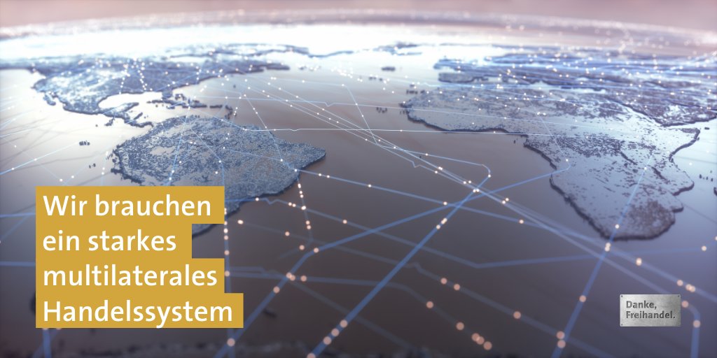 Die #WTO ist grad echt gebeutelt: Ihr Chef Roberto #Azevêdo ist überraschend zurückgetreten. Die so wichtige #Ministerkonferenz wurde wegen Corona um mind. ein Jahr verschoben. Und der amerikanische Präsident lässt keine Gelegenheit zum WTO-Bashing aus. Dabei ist doch so klar: