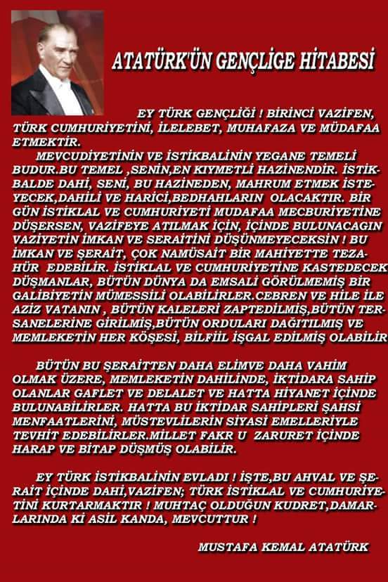19 MAYIS ATATÜRK'Ü ANMA  GENÇLİK VE SPOR BAYRAMIMIZ KUTLU OLSUN.🇹🇷🇹🇷🇹🇷🇹🇷🇹🇷🇹🇷
