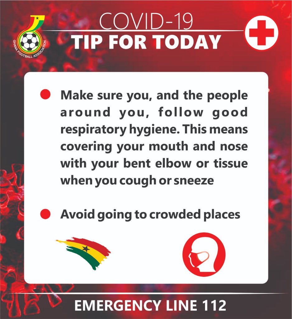 ghanafaofficial's tweet photo. Before you decide to step out, Dont forget to adhere to all the Health protocols 

#BringBackTheLove
#HealthAndFitness 
#StayHome  
#StayHomeStayHealthy 
#LetsStayAtHome
#LetsWinThisTogether
#StayAtHomeAndStaySafe https://t.co/vRV0tlrBZT