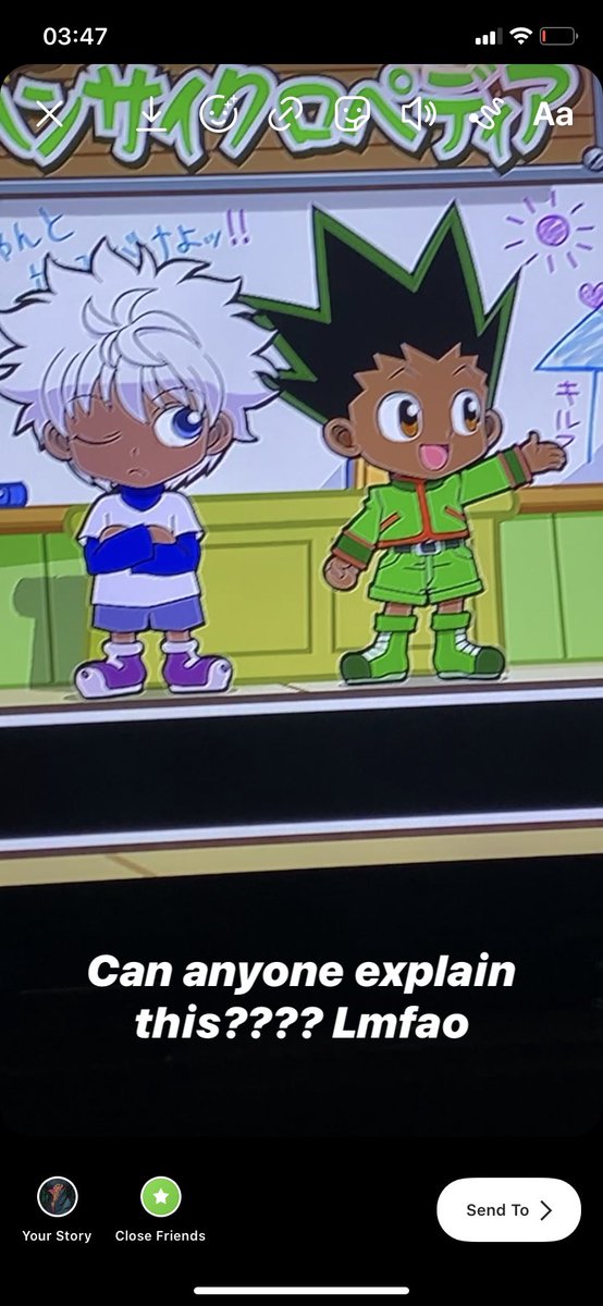 Hunter x hunter blackface