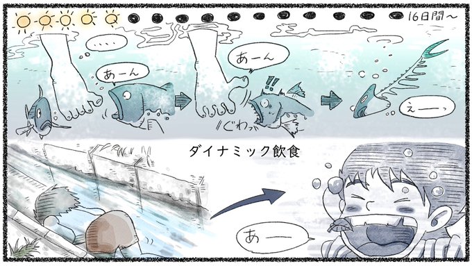#未来少年コナン
第3話より
好きな場面を自由にお絵描き 