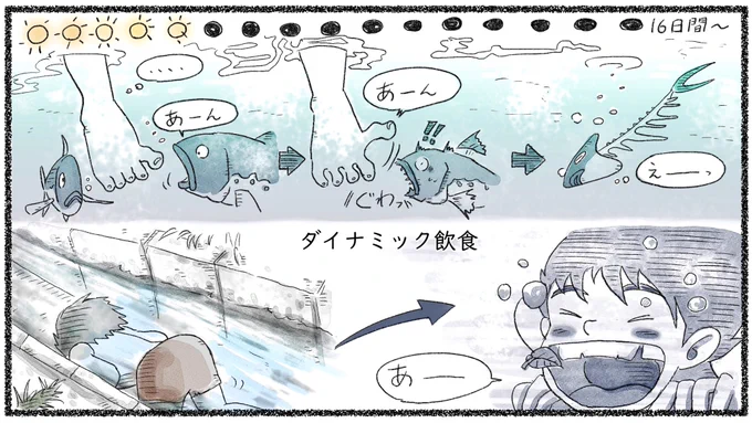 #未来少年コナン
第3話より
好きな場面を自由にお絵描き 