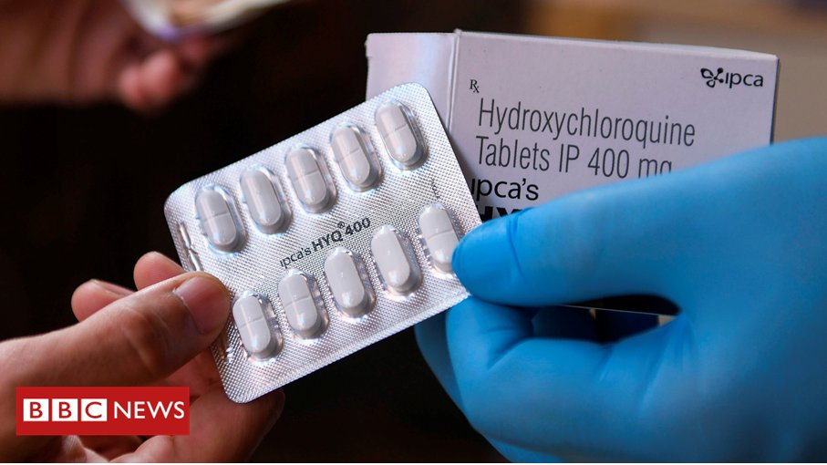 Asked whether the White House doctor had recommended he start taking the disputed remedy, Mr Trump said he, himself, had requested itThe US Food and Drug Administration says hydroxychloroquine has "not been shown to be safe & effective" treating Covid-19 http://bbc.in/CV19TxHq 