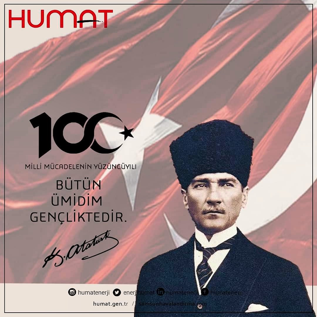 Millî Mücadelemizin 100.Yılında, hiç durmadan yürüyoruz izinde. 

19 Mayıs Atatürk'ü Anma, Gençlik ve Spor Bayram'ımız Kutlu Olsun.

#19MayısGençlikveSporBayramı #19Mayıs1919 #kurtuluşsavaşı #19Mayısyüzüncüyıl #millimücadele #gençlikvesporbayramı 

dogalgaz.net