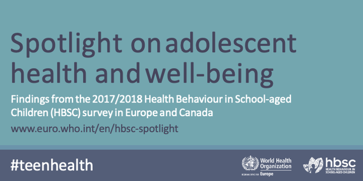 📰 Read new international report from @HBSCStudy and @WHO_Europe based on survey of over 220,000 #youngpeople from 45 countries ➡️ bit.ly/HBSCspotlight 

#teenhealth #wellbeing #MentalHealthAwarenessWeek @ScotlandShine @TRIUMPHnetwork @HBSCEngland @YoungScot @P_H_S_Official