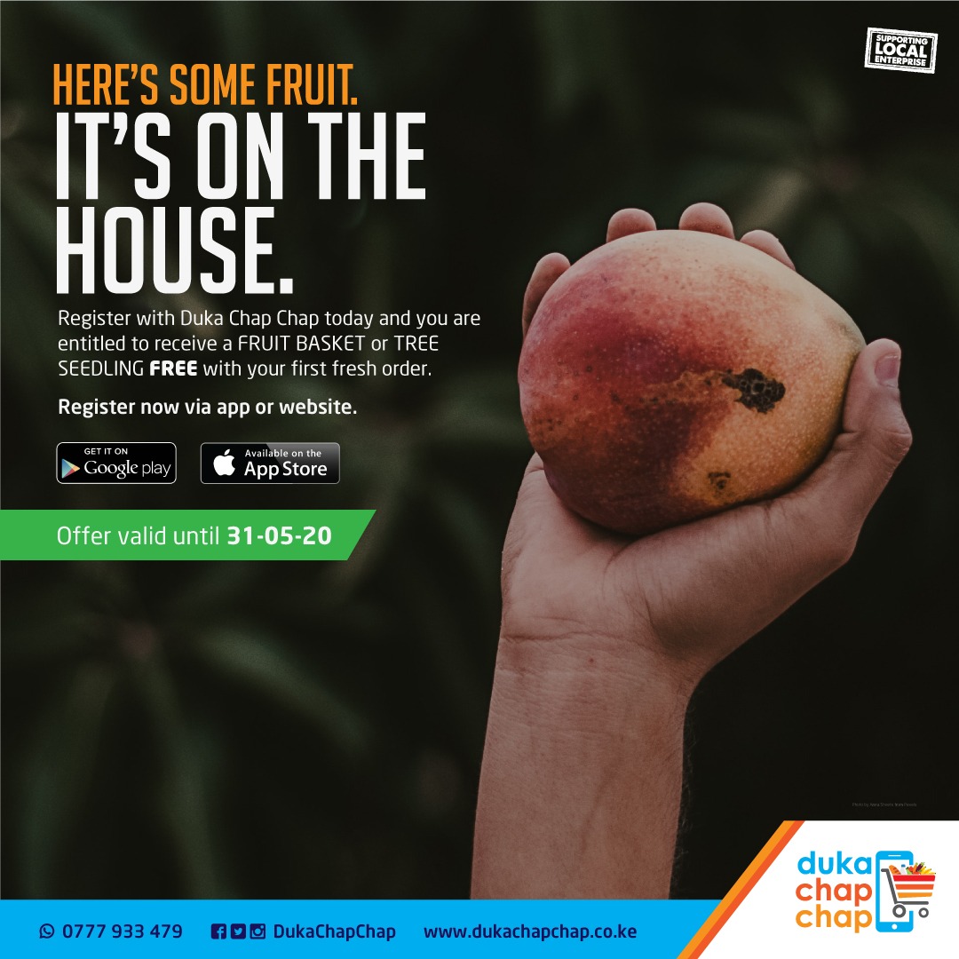 DukaChapChap's tweet image. Register now via dukachapchap.co.ke/my-account/.

#dukachapchap 
#localbylocal 
#The100percentKenyanChain