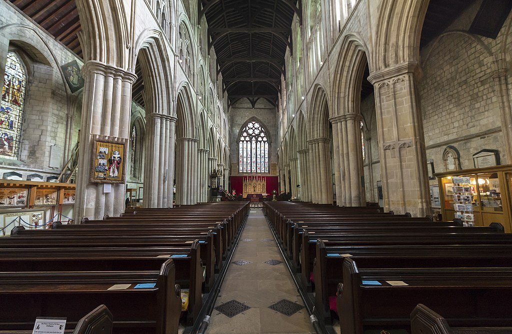 Round 2, Bracket J:Great Malvern PrioryFun Fact: Though parts date from 1085, much of the church is from the 1400’s.Bridlington PrioryFun Fact: Originally part of an Augustinian Priory.