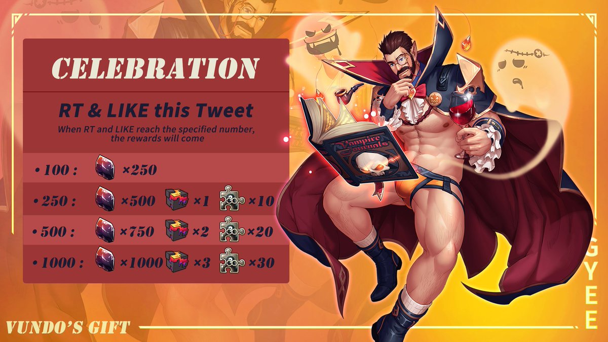 THEGYEE_COM's tweet photo. 👉RT &amp; LIKE this tweet, and everyone in the SEA &amp; NA/EU severs will be rewarded!

🥳#GYEE NA/EU Server is officially launched：https://t.co/u7aEdnrTob

👇Invite your friends to like and retweet this tweet, and Gyeemates in SEA &amp; NA/EU servers will get rewards based on milestones! https://t.co/VvJzzlOLOF