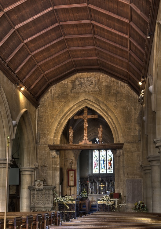 Round 2, Bracket I:Cheltenham MinsterFun Fact: The only surviving medieval building in Cheltenham.Church of St Mary and All Saints, ChesterfieldFun Fact: Famous for its twisted spire.