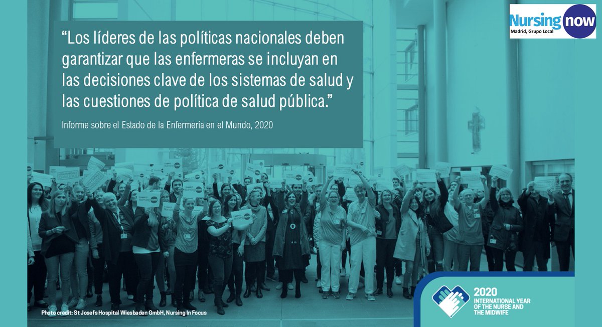 ConCienciaEnf's tweet photo. ➡️Las enfermeras tenemos mucho que aportar en política

➡️Nos dedicamos al CUIDADO, indispensable para la vida

➡️Nuestra mirada sobre la salud y la enfermedad es única

➡️Conocemos bien las necesidades de personas, familias y comunidades

#EnfermerasEnLaComision https://t.co/GfkpPLRRnB