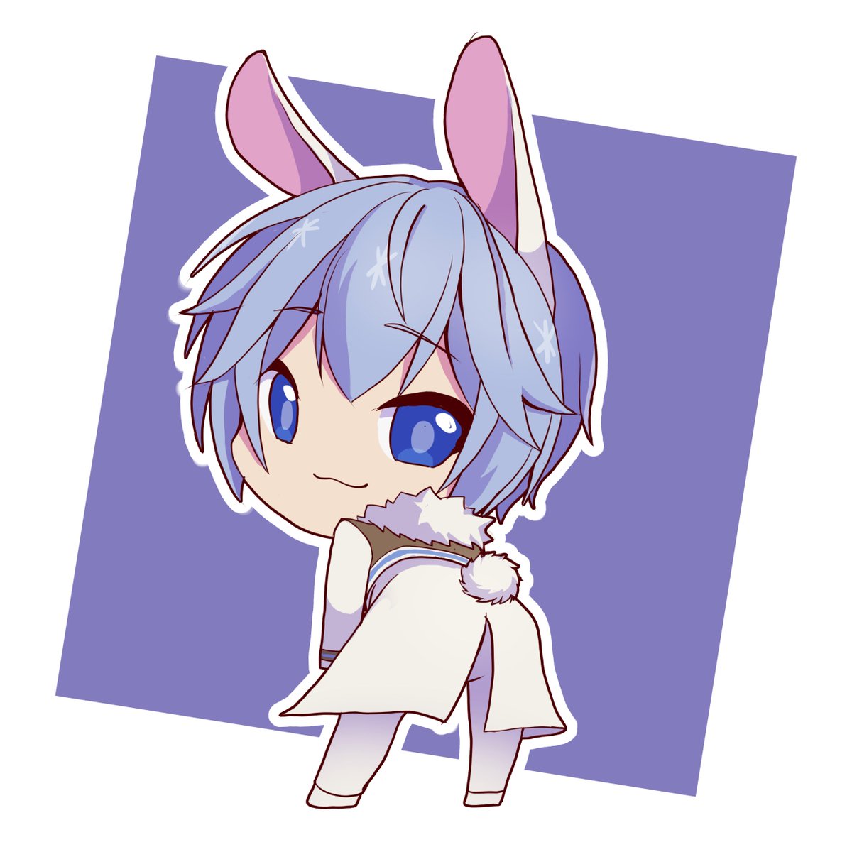 雪うさぎダイヤモンドダストさん Kaito 落書き 吉野屋 悠 Sdｲﾗｽﾄお仕事募集中のイラスト