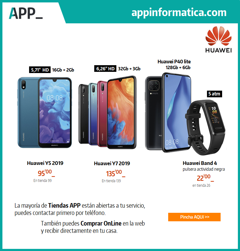 TiendasAPP's tweet photo. HUAWEI :: Tecnología puntera a un PRECIO IMBATIBLE_
https://t.co/8m9kFm4riw https://t.co/9wXAbeDTP2
