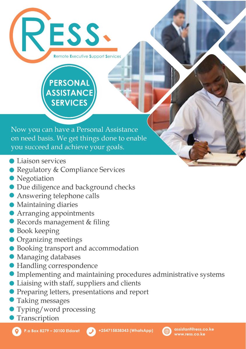 AssistantKenya's tweet photo. @Shikohkihika We provide personal &amp; business support services. 0715 83 83 43 https://t.co/B4jHyUDkjw