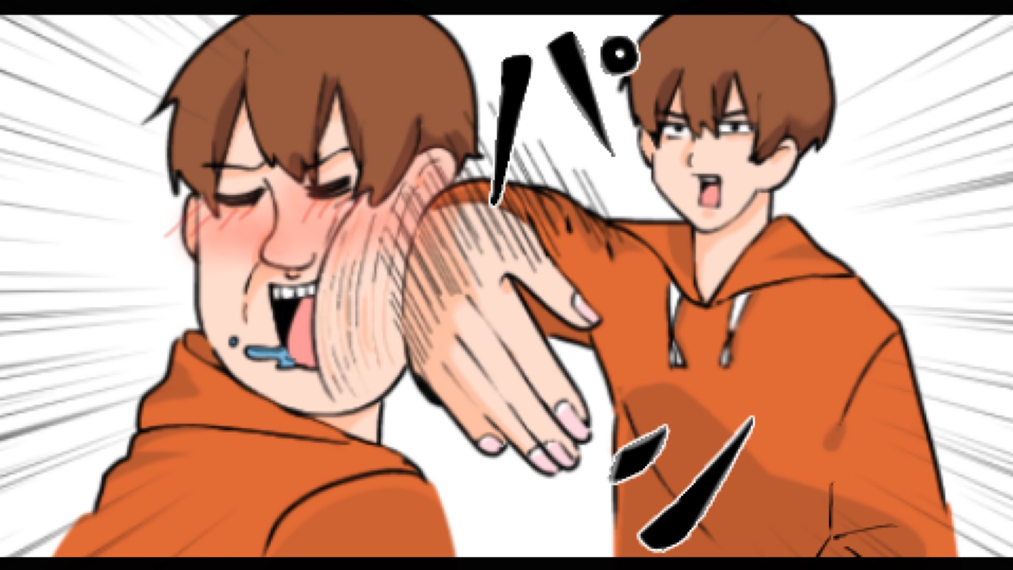糸 ギャグマンガ日和の殴ってるシーントレスして描いたぞ ちょっと喜んでるのポイント 糸 ギャグマンガ日和の殴ってるシーントレスして描いたぞ ちょっと喜んでるのポイント