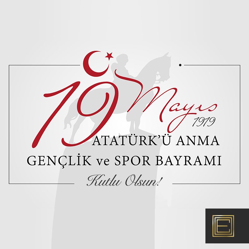 "Ey yükselen yeni nesil, gelecek sizindir... Cumhuriyeti biz kurduk, onu yükseltecek ve sürdürecek sizsiniz." Gazi Mustafa Kemal ATATÜRK

19 Mayıs Atatürk’ü Anma Gençlik ve Spor Bayramı kutlu olsun! #19Mayıs