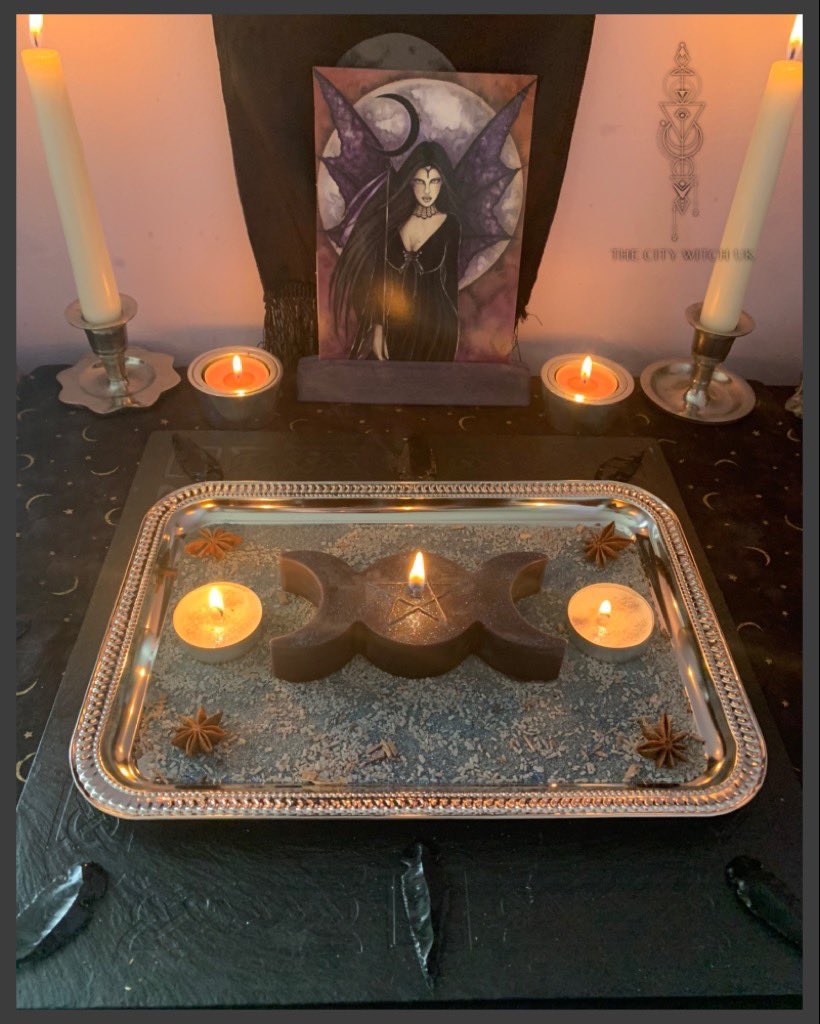 Thecitywitchuk's tweet photo. My Triple Goddess protection spell, offering long lasting protection from outside forces. Protecting your home and family. DM to book.
#protection #goddess #candle #magick #witchcaft #witch #spells https://t.co/r6UqzSR4xS