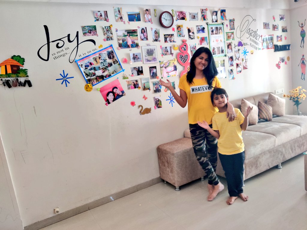 AaRTzuu's tweet photo. @ShowDaddyIN #UnlockFunAtHome yes we are Indulging ourself into some activities to be thoughtful and energetic. Going down memory lane I created this wall of fame in my living room. now It's my Favourite corner in a home. 🤩💟
@bharti_gup @ramyavellanki @imPalak18 @SanghviRuchika @nikp_05 https://t.co/0Wybhmeiwg