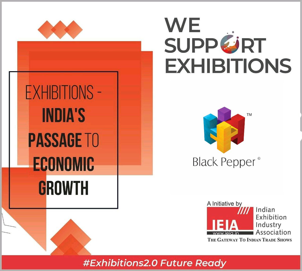 shekharkapoor14's tweet photo. #Exhibitions2.0 transformed with SOPs are safe &amp; future-ready platforms to serve the business community in India.

@DIPPGOI @HMOIndia
@IEIA_sec @WITSInteractive @GoPhygital
@createid8 @hitesh_cjain
@NinadChhaya @cningoo @be_biswa
#WeSupportExhibitions #ieia #blackpepperindia https://t.co/VAcVcy15pD