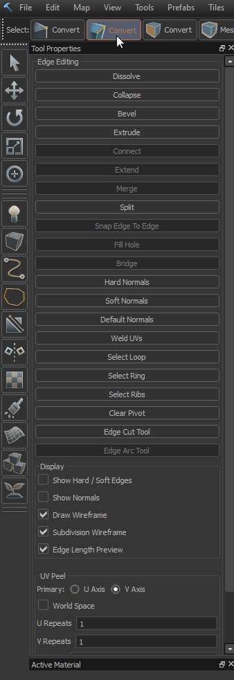 This is the most functionality I've ever seen in a level editing tool, and from what I've seen so far it all operates more intuitively than the same operations in any modeling program I've used (Max, Maya, etc). Barely into this yet!