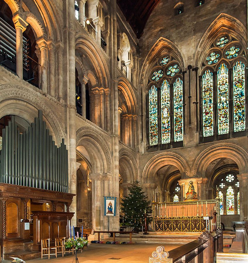 Round 2, Bracket O:Collegiate Church of St Mary, WarwickFun Fact: Largely rebuilt after the Great Fire of Warwick in 1693.Romsey AbbeyFun Fact: Originally the church of a Benedictine Nunnery.