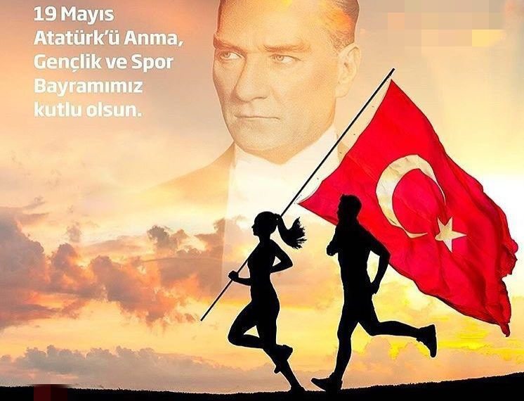 Mustafa Kemal'in Samsun'a çıkışının 101 yılında Tüm halkımızın ve Gençlerimizin 19 Mayıs Atatürk'ü Anma, Gençlik ve Spor Bayramını kutlarız....