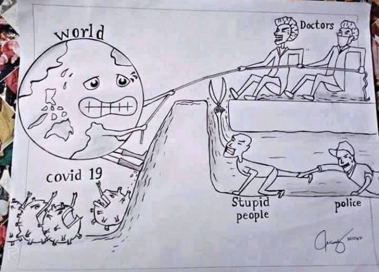 Da_ace01's tweet photo. The interpretation of the current Pandemic (Covid19) https://t.co/DDT50L8BHc