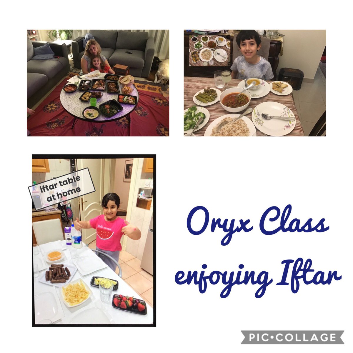 ReptonADYr3's tweet image. Some of Oryx Class joined in on our Iftar last night 🌟 #communityiftar #RADRemoteLearning