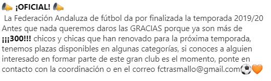 TRASMALLO FC tweet media