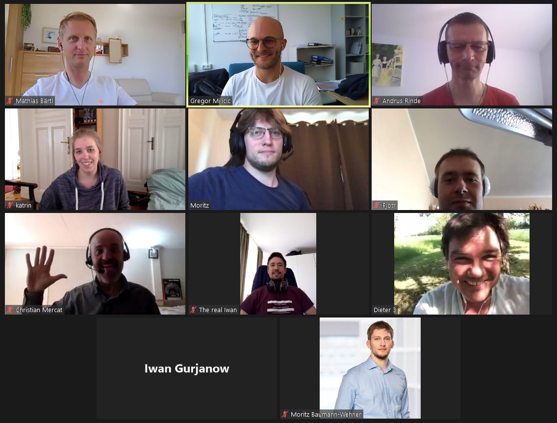 mathcitymap's tweet image. Greetings from the virtual space by the #MaSCE³ technical team 👋 We are talking about the next developments for #MathCityMap, offering teachers even more possibilites for their #mathtrails 🧮 🌳📝
@kmkpad @Erasmus_DAAD @EUErasmusPlus @Erasmus_Project