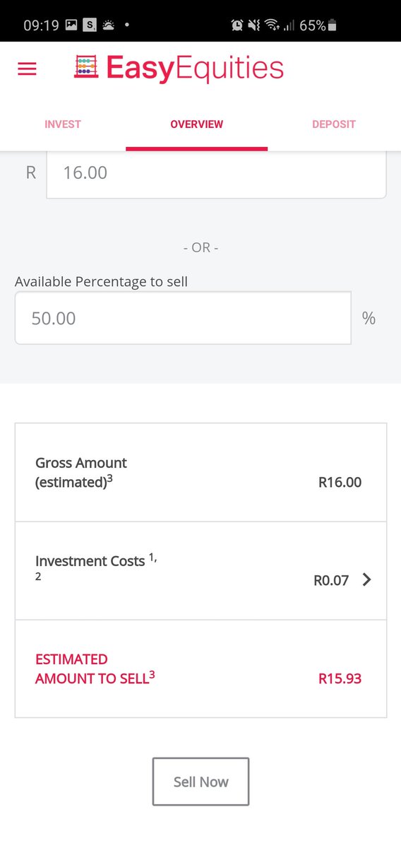 Yogi_b06's tweet photo. @EasyEquities 
Hi I sold a share that showed I made a profit but I ended up with a loss. I made a bigger trader earlier and did not notice this. https://t.co/InC8cp5tkG