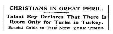 23) The New York Times, January 13, 1915. #PontosSoykırımıAnmaGünü