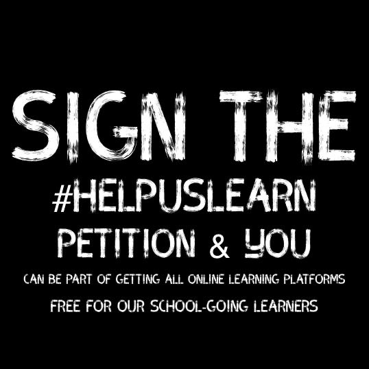 HelpUsLearnSA's tweet photo. Sign our petition today! #helpuslearn https://t.co/uBHWxxT0y8 https://t.co/MNFGJ2h284