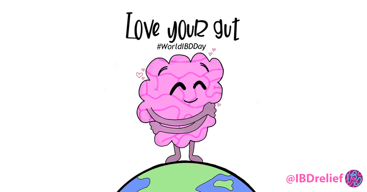 ibdrelief's tweet image. It&apos;s World IBD Day! It&apos;s where we come together to raise awareness on a world wide scale. Follow and share our social posts throughout the day using #WorldIBDDay⁠ &amp;amp; #ImpactofIBD. Thank you to Jessica Storey for designing &apos;Love your gut&apos; for us. ⁠
#IBD #crohns #ulcerativecoltis