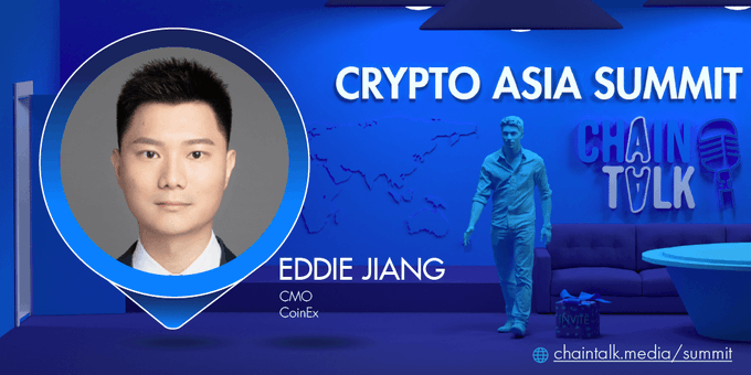 coinexcom's tweet photo. Shortages and difficulties faced by centralized exchanges (CEX) and why decentralized exchanges (DEX) are the future. Eddie Jiang shares his opinion at the Crypto Asia Summit, organized by @chaintalktv.

Details: https://t.co/rCoE7x5Nh3 https://t.co/MAzReScbKY