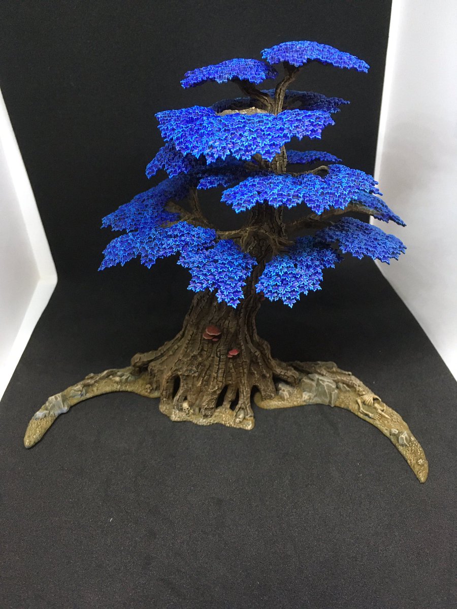 スミレトルーパー A Twitteren ウォークライ木 ファンタジーな青い葉っぱ