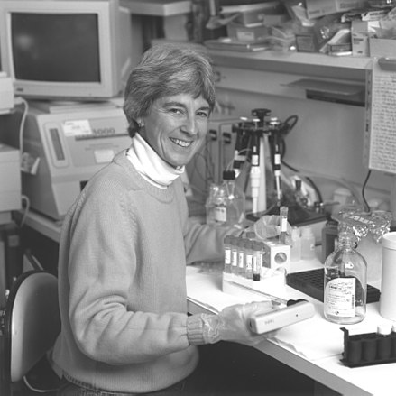 Interesting Fact: During this period Dr. Roberts authored over 330 papers, and was the second most cited female scientist and the 49th most cited scientist worldwide in 2005. /6