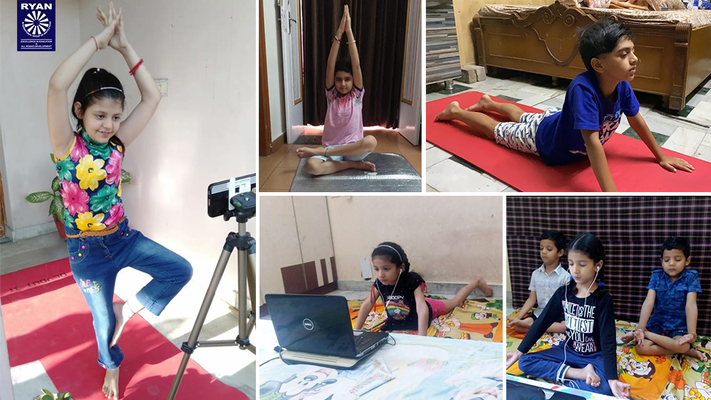 RyanIntlGrp's tweet photo. #Ryanites enjoy their stretches and mediation during the #Lockdown with their #RyanElearning #Yoga class. Take a look!
#RyanInternationalSchool #StayHomeStaySafe #COVID19 #Elearning https://t.co/aZCJvnimRX