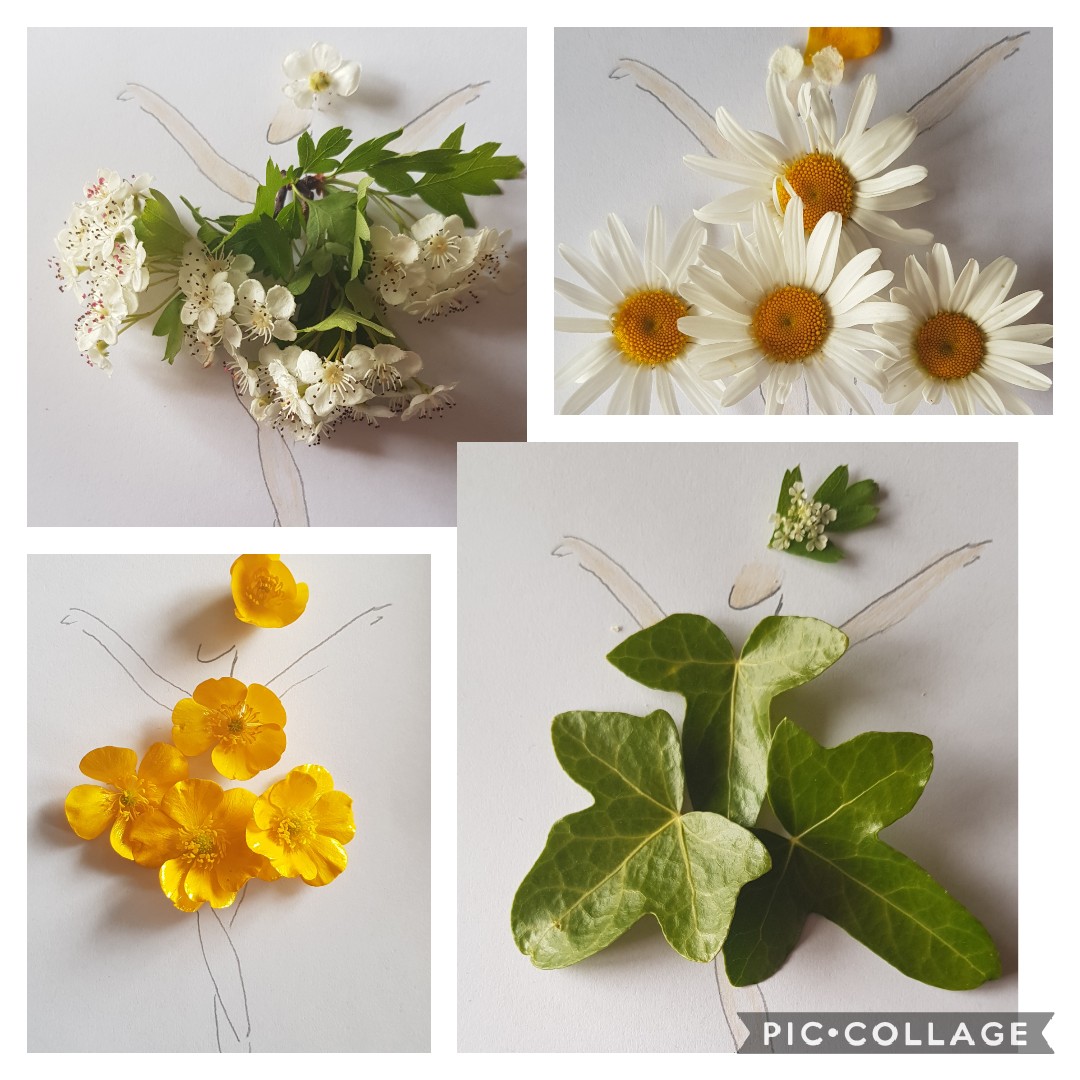 Amyjon79's tweet image. Isla's Natural Art - A Flower Ballerina for all seasons 💐🌼🍁❄ @StJosephsCPS